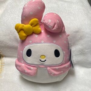 NWT Hello Kitty & Friends 7.5”
“My Melody” by Sanrio SquishMallows Stuffy
